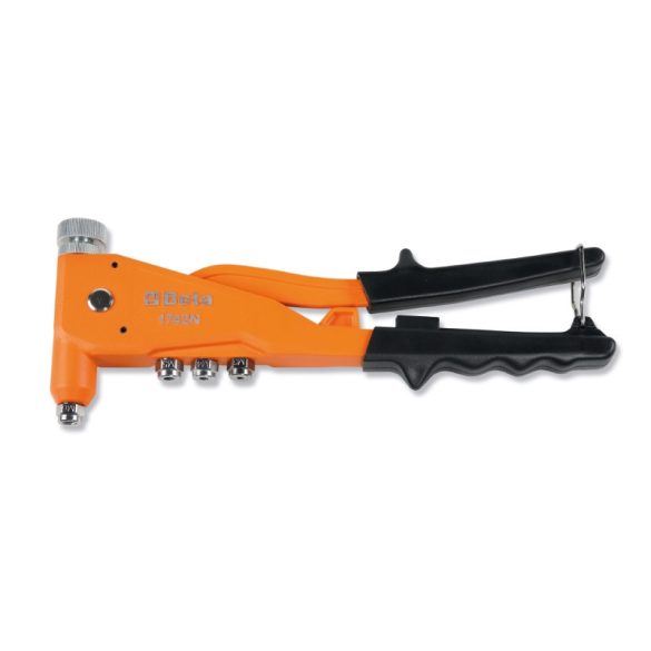 Beta 1742N Szegecsanyaroppantó, 4 db tartalék betéttel és 4 pinnel (1x, M3, M4, M5, M6)