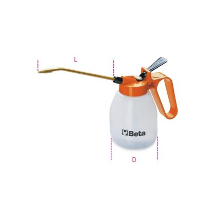 Beta 1752 Pumpás olajozó műanyag kanna, merev csővel