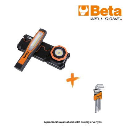   Beta 1839W/P2 vezeték nélküli lámpa készlet, 1839BRW kompatibilis töltőállomással