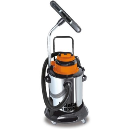   Beta 1874 50 50 literes száraz-nedves porszívó, ROZSDAMENTES acél tartállyal