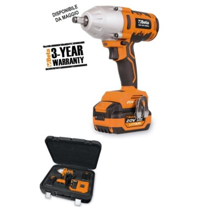   Beta 1984/K600 Irányváltós ütvecsavarbehajtó, 20 V, 1/2”  - 600 Nm
