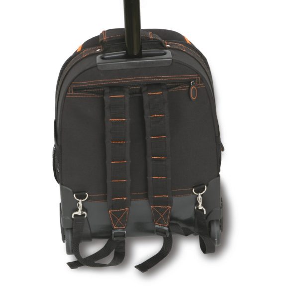 Beta 2106T/VU0 gurulós textil szerszámtáska teleszkópos fogantyúval és 35 darabos professzionális Beta szerszámkészlettel