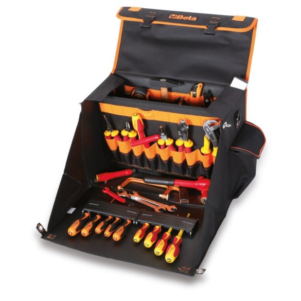 Beta 2112ET/B 64 darabos szerszámtáska készlet vízálló talppal és kivehető szerszámpanellel