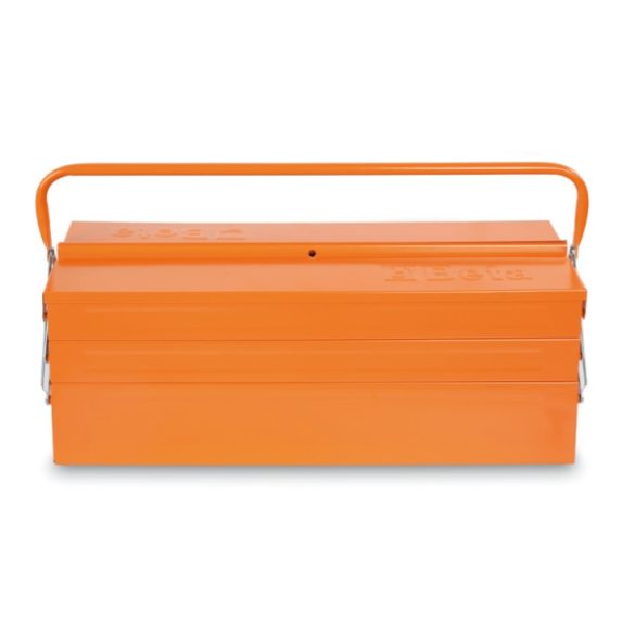 Beta 2120VU/4 Ötrekeszes szerszámos láda fémlemezből 80 db szerszámmal