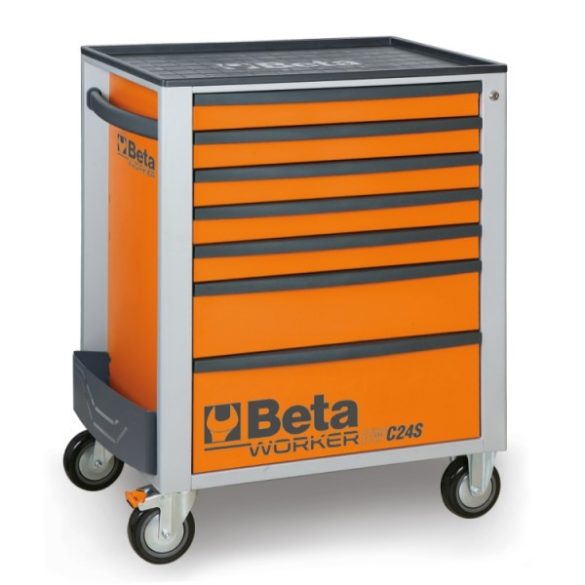 Beta C2400S7/5M 7 fiókos szerszámos kocsi 295 db-os szerszámkészlettel