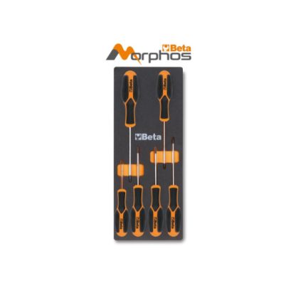   Beta M204MH EVA habszivacs tálca Morphos csavarhúzókkal Torx® csavarokhoz