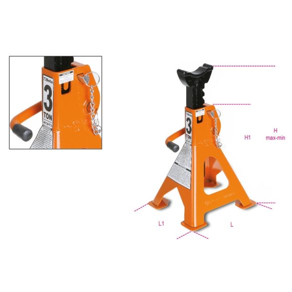 Beta 3010T 6 1 pár szerelőbak