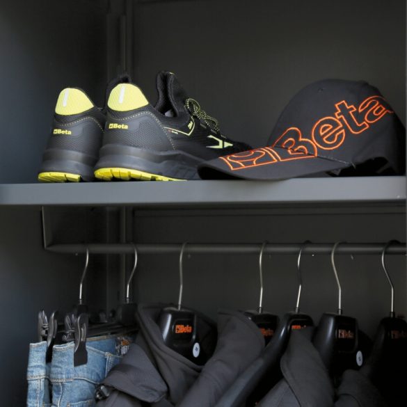 C45PRO A1/RB600 Polc a C45PRO AS1 szerszámszekrényhez, ruhatartó sínnel