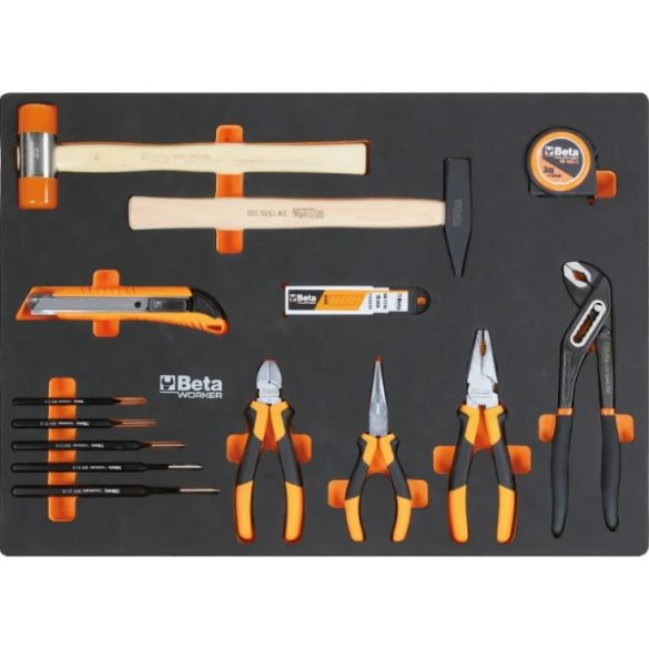 Beta C45PRO X/196UT műhelyberendezés 196 részes Beta Worker szerszámkészlettel