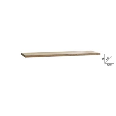   Beta C45PRO 2.0 PWE/2-1,3MT rétegelt fa munkalap, 1360 mm x 615 mm