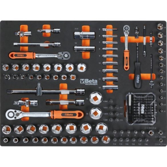 Beta C45PRO 2.0 X/268UT műhelyberendezés 268 részes Beta Worker szerszámkészlettel