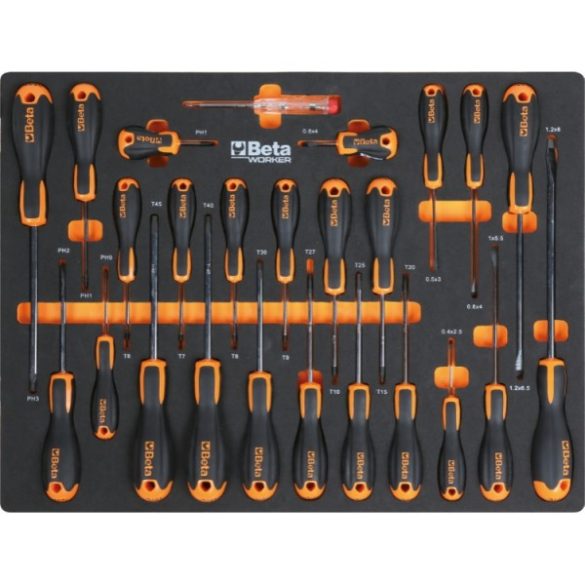 Beta C45PRO 2.0 W/268UT műhelyberendezés 268 részes Beta Worker szerszámkészlettel