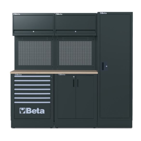 Beta RSC50 2.0 DX/224UT műhelyberendezés összeállítás 224 szerszámmal