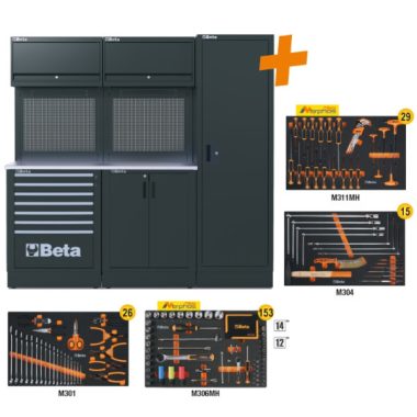   Beta RSC50 2.0 DX/223UT műhelyberendezés + 223 db szerszám