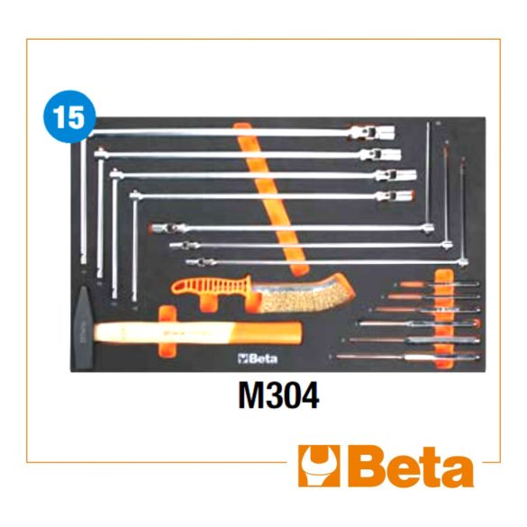 Beta RSC50 2.0 D/223UT műhelyberendezés + 223 db szerszám