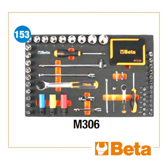Beta RSC50 2.0 D/223UT műhelyberendezés + 223 db szerszám