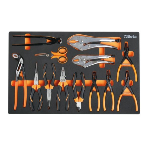 Beta RSC50 2.0 F/411UT professzionális műhelyberendezés 411 darabos szerszámkészlettel és munkalappal