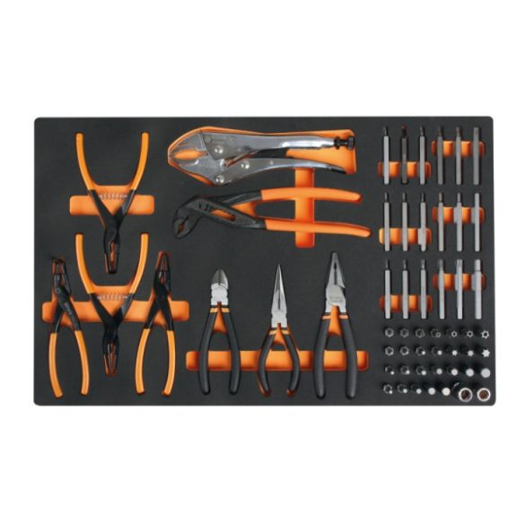 Beta RSC50 2.0 F/445UT komplett műhelyberendezés szerszámokkal, 445 darabos Beta szerszámkészlet tálcákban, RSC50 2.0 moduláris műhelybútor rendszer