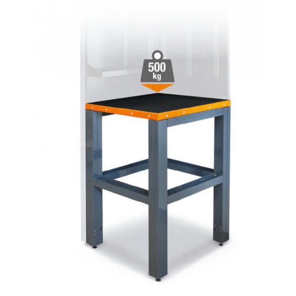 Beta C55KAI-G Sarok munkalap műhelyberendezés összeállításhoz, 700x700 méret lábakkal