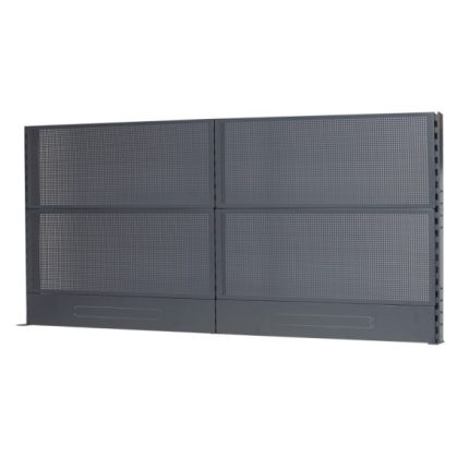 C58K/4PF-2,1M 4 db perforált szerszámtartó panel kerettel a C58BC moduláris munkapadokhoz, 2,1 m széles
