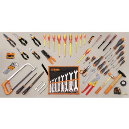 Beta 5980ET/A 69 darabos professzionális elektrotechnikai szerszámkészlet VDE szerszámokkal