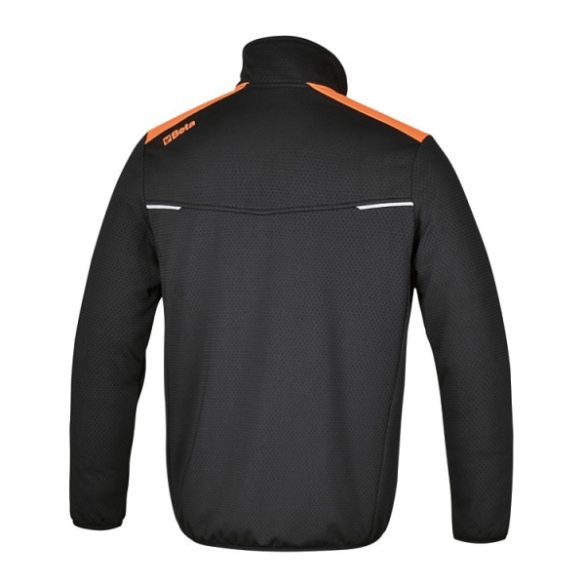 Beta 7565NG Hosszú ujjú felső, hosszú cipzáras, antracitszürke betétekkel/munkaruha