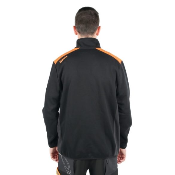 Beta 7565NG Hosszú ujjú felső, hosszú cipzáras, antracitszürke betétekkel/munkaruha