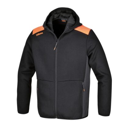   Beta 7566NG Hosszú cipzáras kapucnis felső, antracitszürke betétekkel/munkaruha