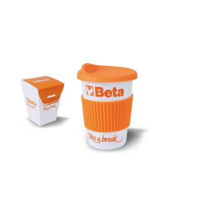   Beta 9527MUG "Mug" bögre, szilikon fedél és csík