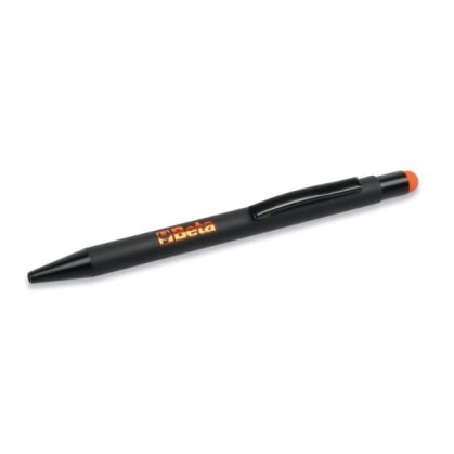   Beta 9592AC Fekete alumínium toll érintőképernyőhöz való gumivéggel Egyedi tokban