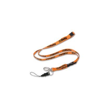 Beta 9596 Nyakba akasztható telefontartó fém karabinerrel