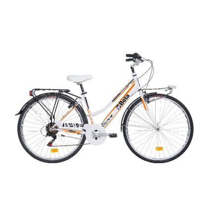   Beta 9599CB-W ATALA® CITY BIKE, ALUMÍNIUM VÁZ, SHIMANO® 6 FOKOZATÚ SEBESSÉGVÁLTÓ, V-BRAKE® FÉKEK 28" ALUMÍNIUM KEREKEK