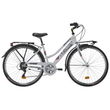   Beta 9599CB-WN Atala® city bike, alumínium váz, 6 sebességes Shimano® váltó, V-Brake® fék, 28" alumínium kerekek, szürke