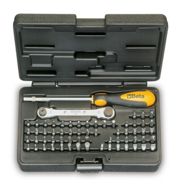 Beta Worker 2400S 7/AUTO 7 fiókos szerszámkocsi 262 darabos szerszámkészlettel és habszivacs tálcákkal