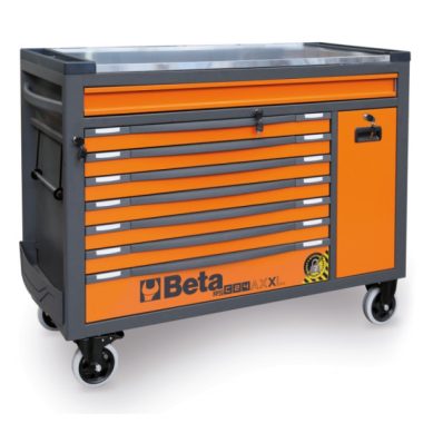 BetaWorker 2400 RSC24AXXL 8 fiókos hosszú szerszámkocsi 1061 darabos szerszámkészlettel