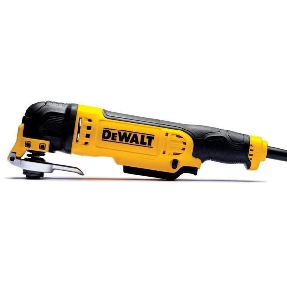 Dewalt DWE315-QS Multi-Tool - Multi-rezgőszerszám, 300W, 2db vágószerszám, delta talp + 25db papír