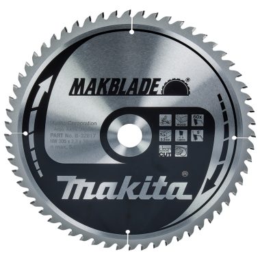 Makita B-32817 körfűrészlap Makblade 305x30mm Z60