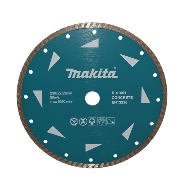 Makita D-41654 230mm gyémánttárcsa TURBO LONG-LIFE