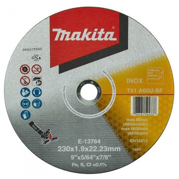 Makita vágókorong INOX 230x1,9 mm